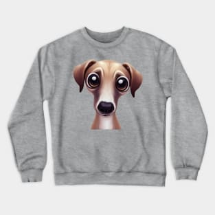 Sleek Greyhound Elegance Crewneck Sweatshirt